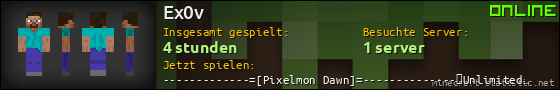 Benutzerleisten 560x90 für Ex0v