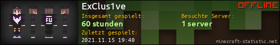 Benutzerleisten 560x90 für ExClus1ve