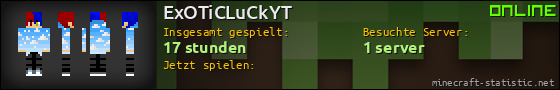 Benutzerleisten 560x90 für ExOTiCLuCkYT