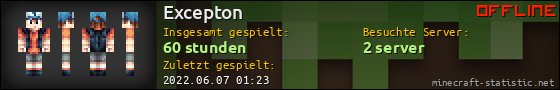 Benutzerleisten 560x90 für Excepton