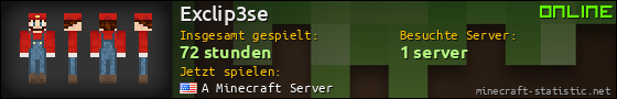 Benutzerleisten 560x90 für Exclip3se