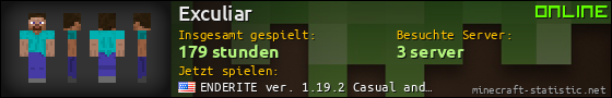 Benutzerleisten 560x90 für Exculiar