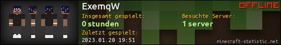 Benutzerleisten 560x90 für ExemqW