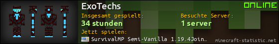 Benutzerleisten 560x90 für ExoTechs