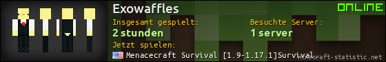 Benutzerleisten 560x90 für Exowaffles