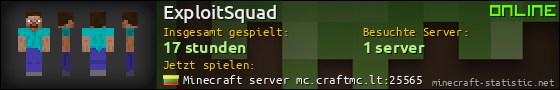 Benutzerleisten 560x90 für ExploitSquad