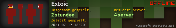 Benutzerleisten 560x90 für Extoic