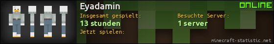 Benutzerleisten 560x90 für Eyadamin