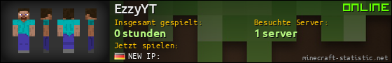 Benutzerleisten 560x90 für EzzyYT