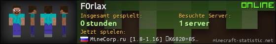 Benutzerleisten 560x90 für F0rlax