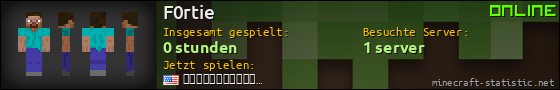 Benutzerleisten 560x90 für F0rtie