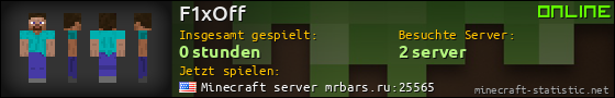 Benutzerleisten 560x90 für F1xOff