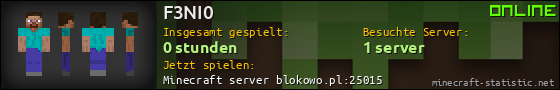 Benutzerleisten 560x90 für F3NI0
