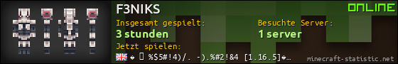 Benutzerleisten 560x90 für F3NIKS