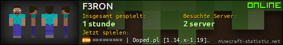 Benutzerleisten 560x90 für F3RON