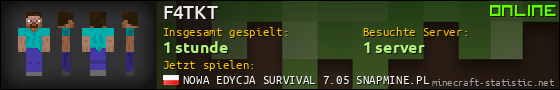 Benutzerleisten 560x90 für F4TKT
