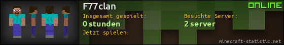 Benutzerleisten 560x90 für F77clan