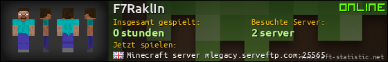 Benutzerleisten 560x90 für F7RaklIn