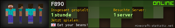 Benutzerleisten 560x90 für F890
