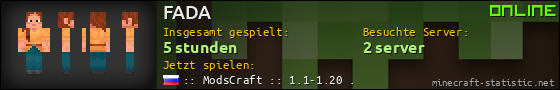 Benutzerleisten 560x90 für FADA