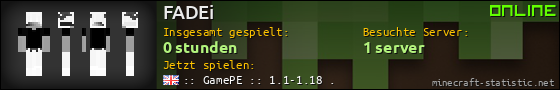 Benutzerleisten 560x90 für FADEi