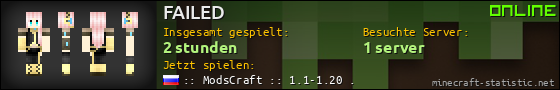 Benutzerleisten 560x90 für FAILED