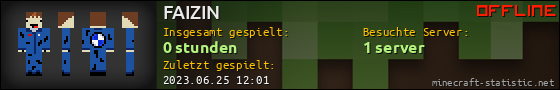 Benutzerleisten 560x90 für FAIZIN