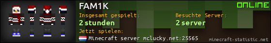 Benutzerleisten 560x90 für FAM1K