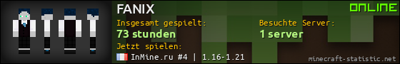 Benutzerleisten 560x90 für FANIX