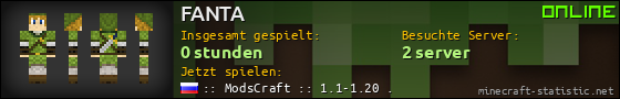 Benutzerleisten 560x90 für FANTA