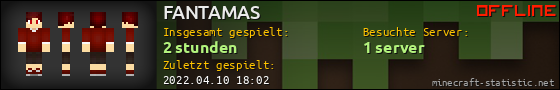 Benutzerleisten 560x90 für FANTAMAS