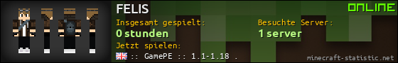 Benutzerleisten 560x90 für FELIS