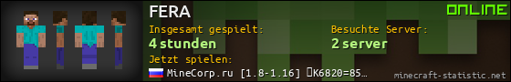 Benutzerleisten 560x90 für FERA