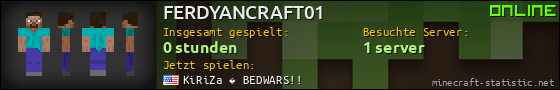 Benutzerleisten 560x90 für FERDYANCRAFT01