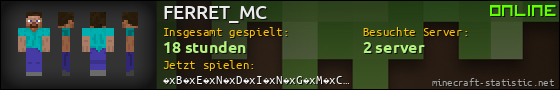 Benutzerleisten 560x90 für FERRET_MC