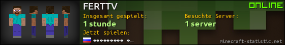 Benutzerleisten 560x90 für FERTTV