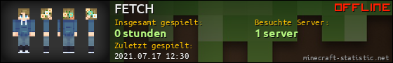 Benutzerleisten 560x90 für FETCH