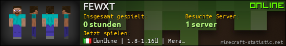 Benutzerleisten 560x90 für FEWXT