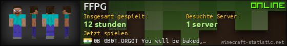 Benutzerleisten 560x90 für FFPG
