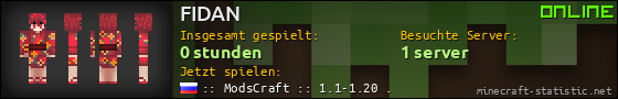 Benutzerleisten 560x90 für FIDAN