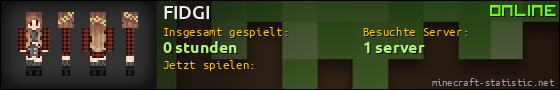 Benutzerleisten 560x90 für FIDGI