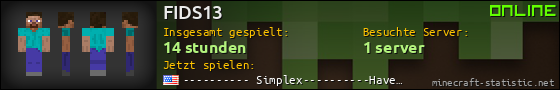 Benutzerleisten 560x90 für FIDS13
