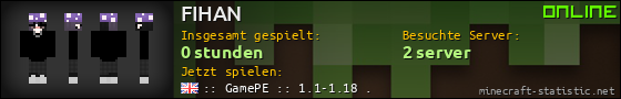 Benutzerleisten 560x90 für FIHAN