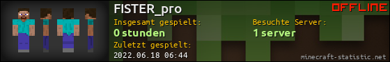 Benutzerleisten 560x90 für FISTER_pro