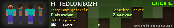 Benutzerleisten 560x90 für FITTEDLOKI802FI