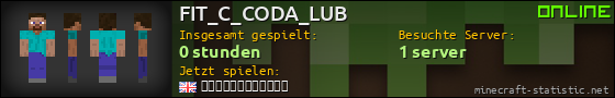 Benutzerleisten 560x90 für FIT_C_CODA_LUB