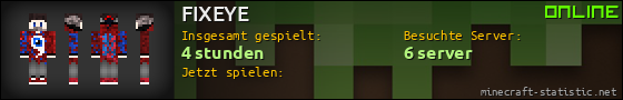 Benutzerleisten 560x90 für FIXEYE