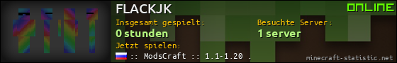 Benutzerleisten 560x90 für FLACKJK