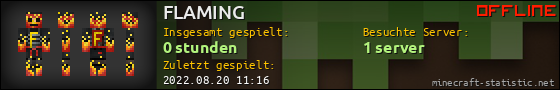 Benutzerleisten 560x90 für FLAMING
