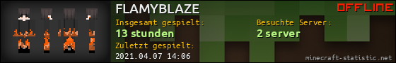 Benutzerleisten 560x90 für FLAMYBLAZE